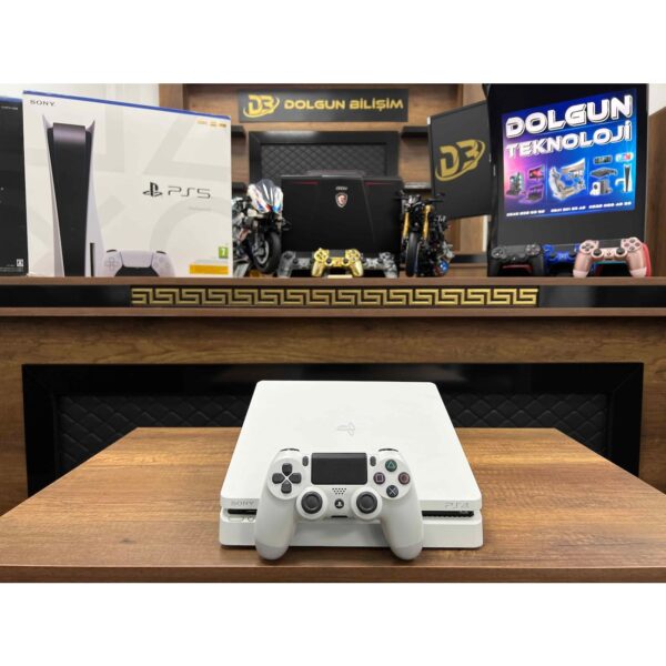 PlayStation 4 Slim Beyaz 1 TB Tek Kol  Playstation4 - ps4 - PS4 - Ps4 (İKİNCİ EL)