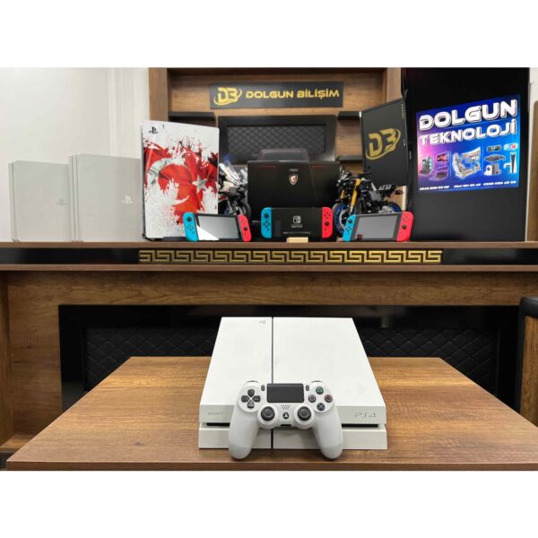 PlayStation 4 Beyaz 500 GB Tek Kol  Playstation4 - ps4 - PS4 - Ps4 (İKİNCİ EL)