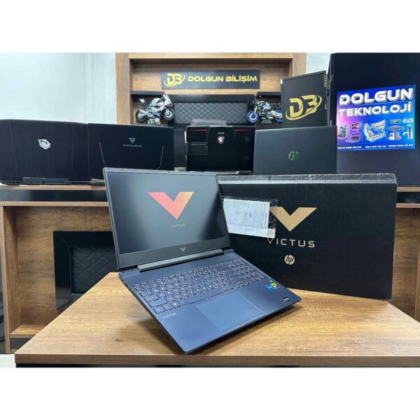 HP Victus 15-FA1024NT Intel Core i5 13500H 16GB 512GB SSD RTX4050 15.6" FHD 144Hz W11 7N9U9EA (İKİNCİ EL)