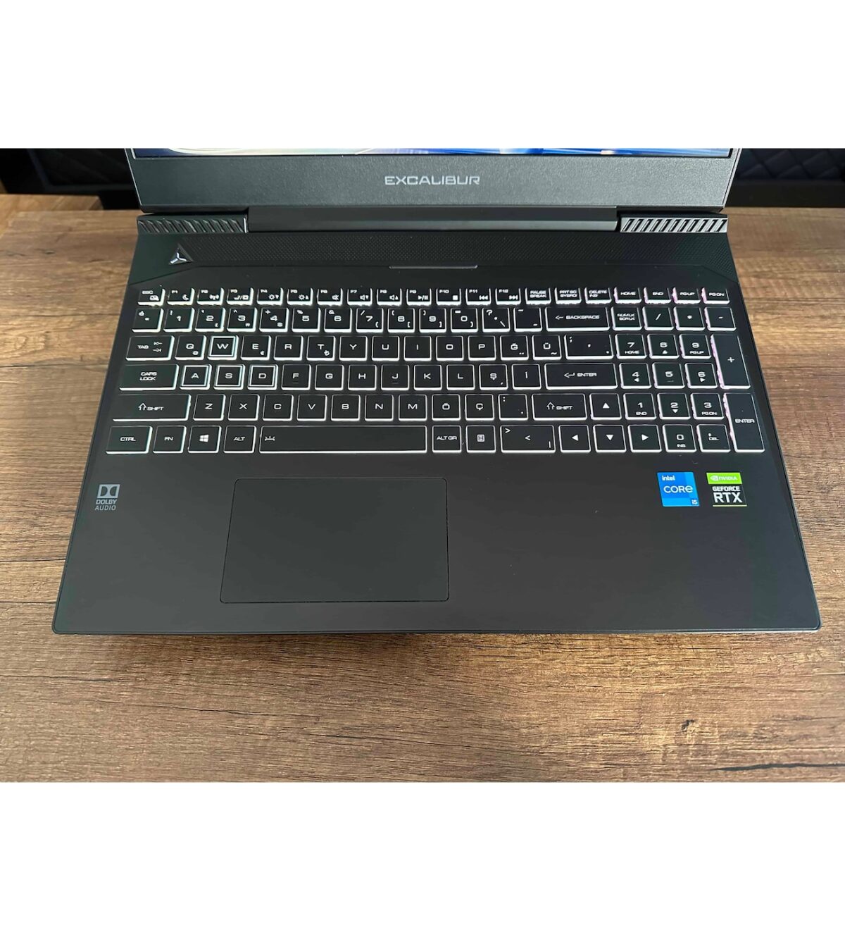 Casper Excalibur G770.1140-8VJ0T-B İKİNCİ EL GARANTİLİ Intel Core i5 11400H 8GB 500GB SSD RTX3050 W11 15.6" FHD - Görsel 4