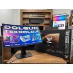 Asus TUF Gaming VG27VQ 27" 165Hz 1ms (HDMI+Display+DVI-D) FreeSync Full HD Curved Monitör (İKİNCİ EL)