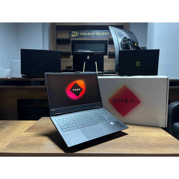 HP Omen 15-EK0000NT 3A692EA İKİNCİ EL GARANTİLİ Intel Core i5 10300H 16GB 512GB SSD RTX2060 15.6" FHD