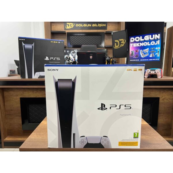 PlayStation 5 CD'li Standart Sürüm 825 GB Tek Kol  Playstation5 - ps5 - PS5 - Ps5 (SIFIR)