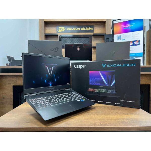 Casper Excalibur G770 CN.EV1245H Intel Core i5 12450H 16GB 500GB SSD GTX1650 15.6" FHD (İKİNCİ EL)
