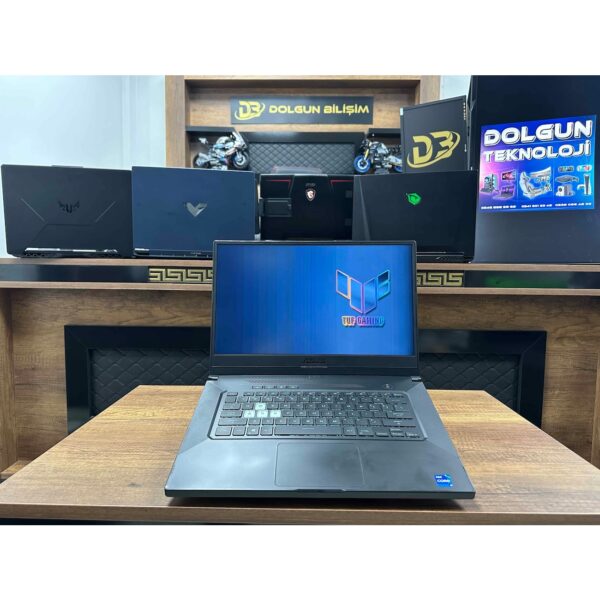 Asus TUF Dash F15 FX516PM-211.TF15 Intel Core i7 11370H 16GB 512GB SSD RTX3060 15.6" FHD 144Hz (İKİNCİ EL)