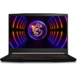 MSI THIN GF63 12UC-666XTR Intel Core i7 12650H 16GB 512GB SSD RTX3050 Freedos 15.6" FHD 144Hz