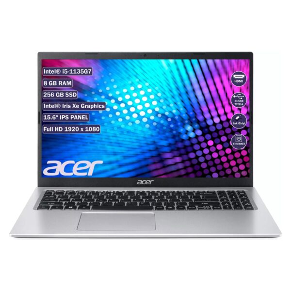 Acer Aspire 3 A315-58-546X Intel Core i5 1135G7 8GB 256GB SSD Iris Xe Freedos 15.6" FHD NX.ADDEY.004