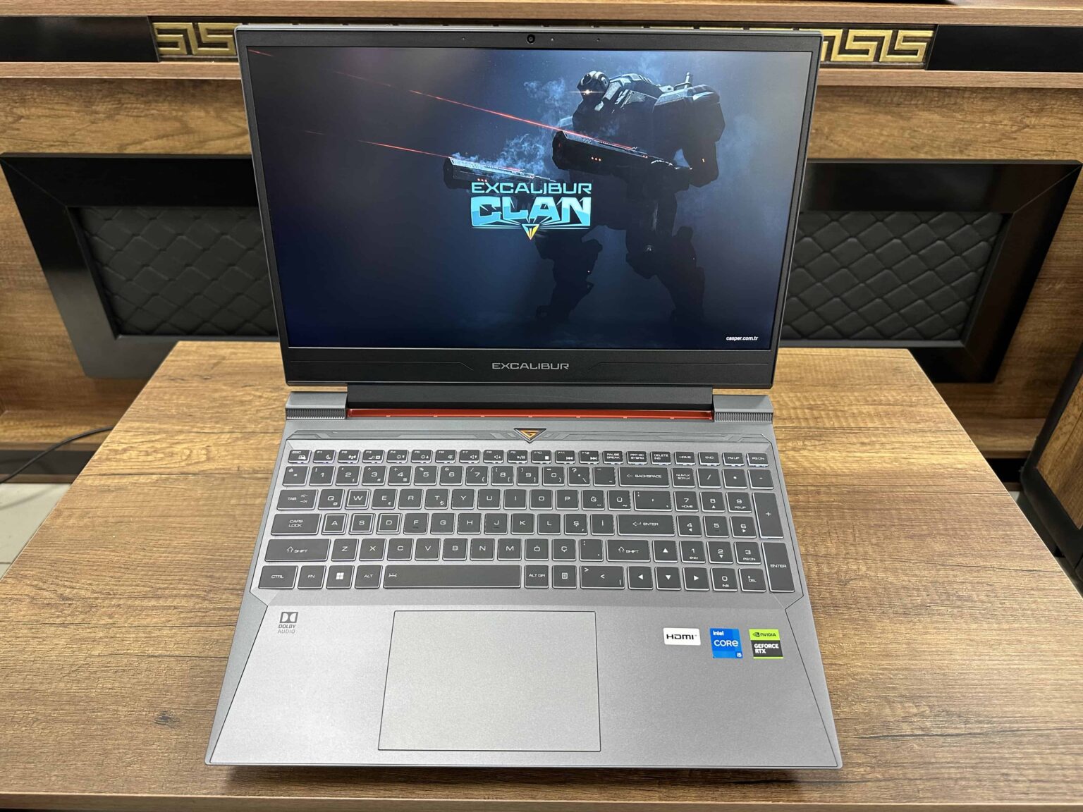 Casper Excalibur G870.1245-DXB0X-B Intel Core i5 12450H 32GB 2TB SSD RTX4060 15.6" 144Hz FHD (İKİNCİ EL) - Görsel 2