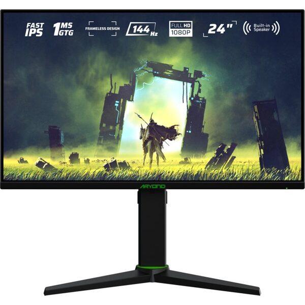 Monster Aryond A24 V1.1 24" 144Hz 1ms Hoparlörlü Full HD IPS Pivot Oyuncu Monitörü