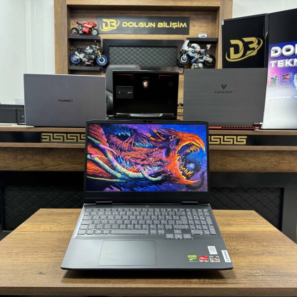 Lenovo Ideapad Gaming 3 15ARH7 AMD Ryzen 5 6600H 8GB 512GB SSD RTX3050 15.6" FHD 120Hz 82SB00UETR (İKİNCİ EL)
