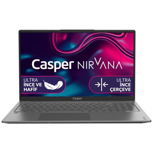 Casper Nirvana X600.1235-8U00X-G-F Intel Core i5 1235U 8GB 250GB SSD Iris Xe Freedos 15.6" FHD