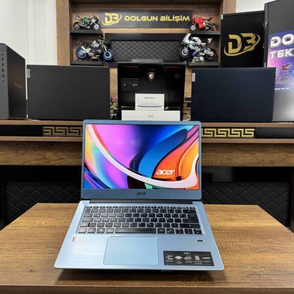 Acer Swift 3 SF314-41G-R4SG AMD Ryzen 5 3500U 12GB 256GB SSD 540X 14" FHD NX.HFHEY.001 (İKİNCİ EL)