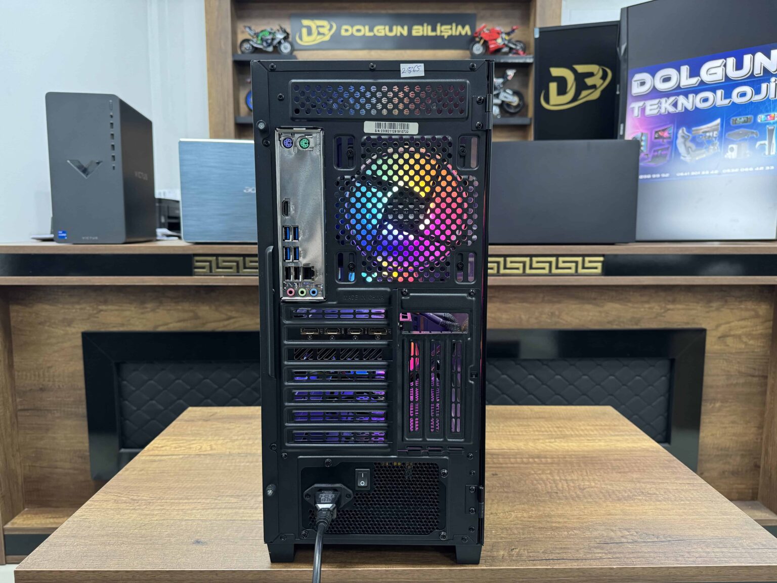 AMD Ryzen 5 5500 16GB RAM 500GB SSD RTX4060 8GB 600W KASA (İKİNCİ EL) - Görsel 4
