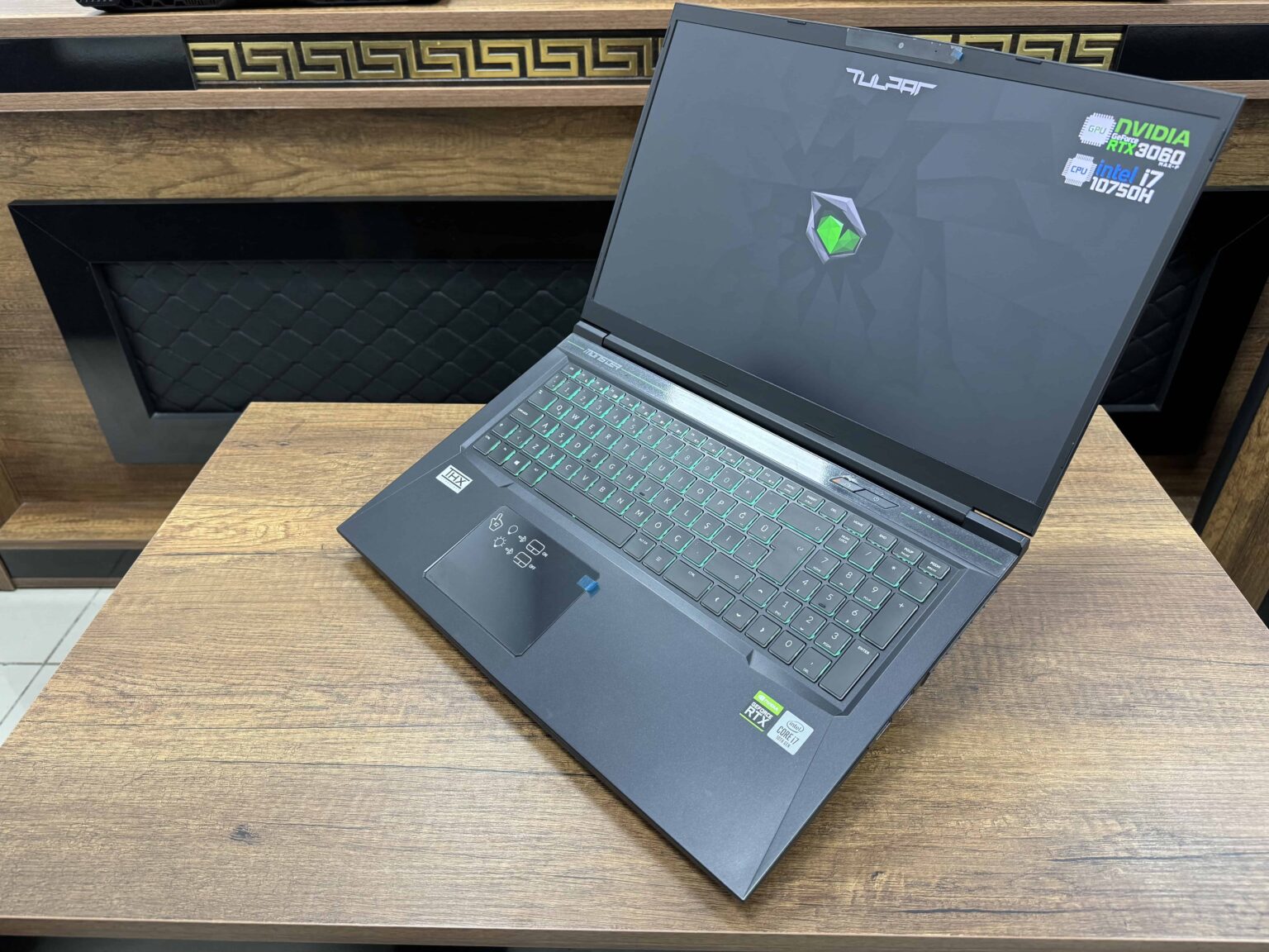 Monster Tulpar T7 V20.3 Intel Core i7 10750H 16GB 512GB SSD RTX3060 17.3" FHD 144Hz (İKİNCİ EL) - Görsel 9