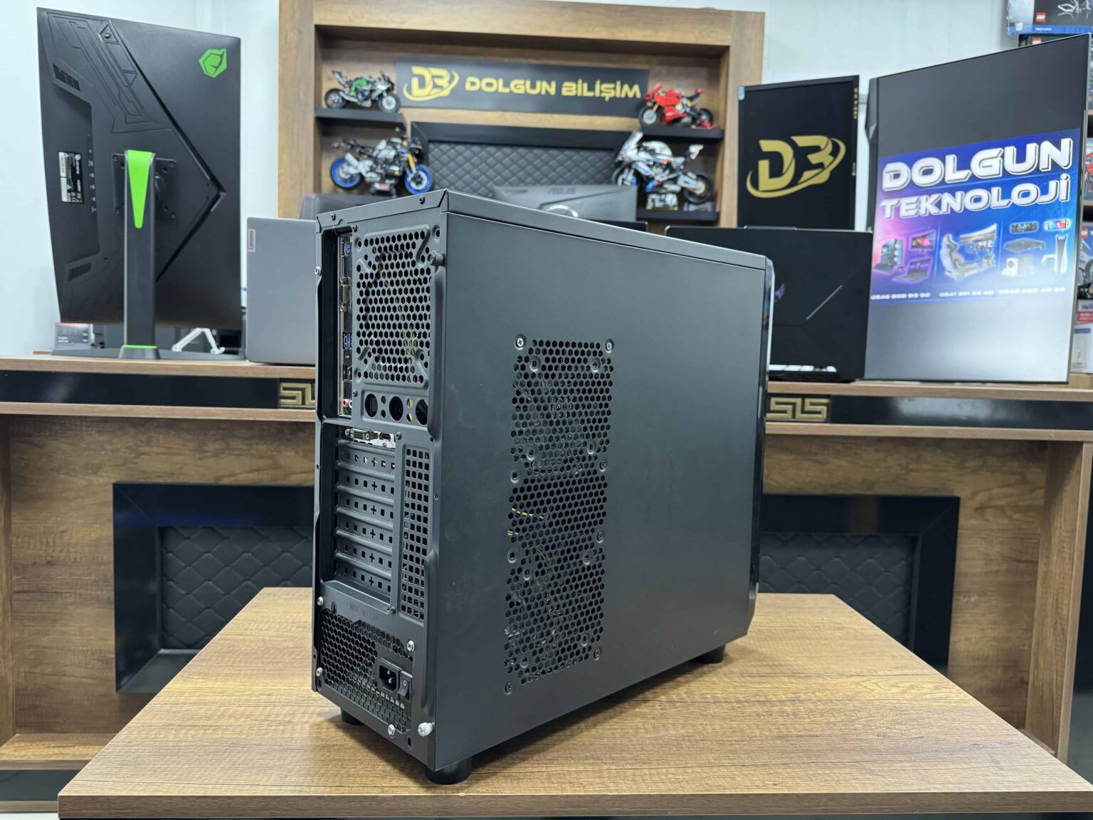 Intel Core i5 4590 8GB RAM 500GB SSD GTX1050Ti 4GB (İKİNCİ EL) - Görsel 2