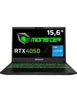 Monster Abra A5 V20.4.2 Intel Core i5 12450H 32GB 1TB SSD RTX4050 Freedos 15.6" FHD 144Hz