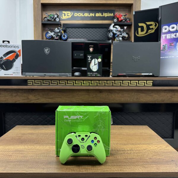 Monster Pusat Clutch Yeşil Kablosuz Gamepad (İKİNCİ EL)