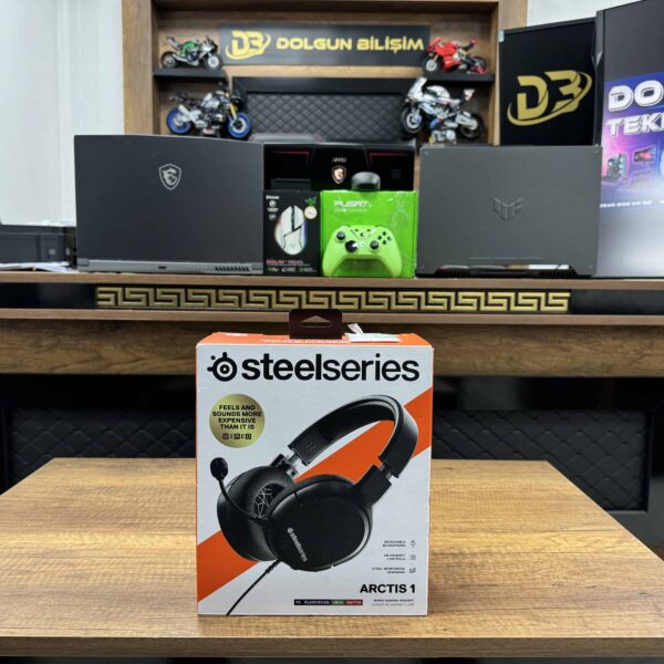 SteelSeries Arctis 1 Kablolu Mikrofonlu Kulak Üstü Oyuncu Kulaklığı (İKİNCİ EL)