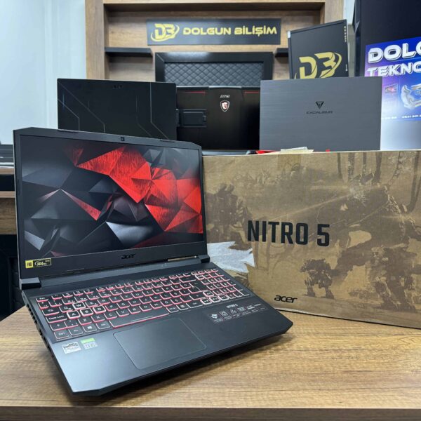 Acer Nitro 5 AN515-45-R6DY AMD Ryzen 7 5800H 16GB 512GB SSD RTX3060 15.6" FHD 144Hz NH.QBCEY.003 (İKİNCİ EL)