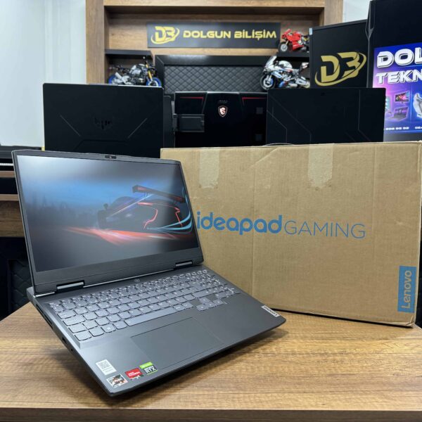 Lenovo Ideapad Gaming 3 15IAH7 AMD Ryzen 5 6600H 16GB 512GB SSD RTX3050Ti 15.6" FHD 120Hz 82SB00FSTX (İKİNCİ EL)