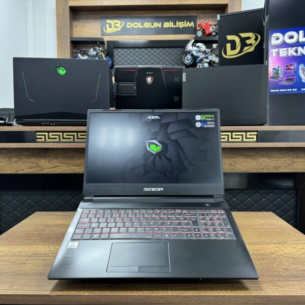 Monster Abra A5 V16.6 Intel Core i5 10200H 16GB 250GB SSD GTX1650Ti 15.6" FHD (İKİNCİ EL)