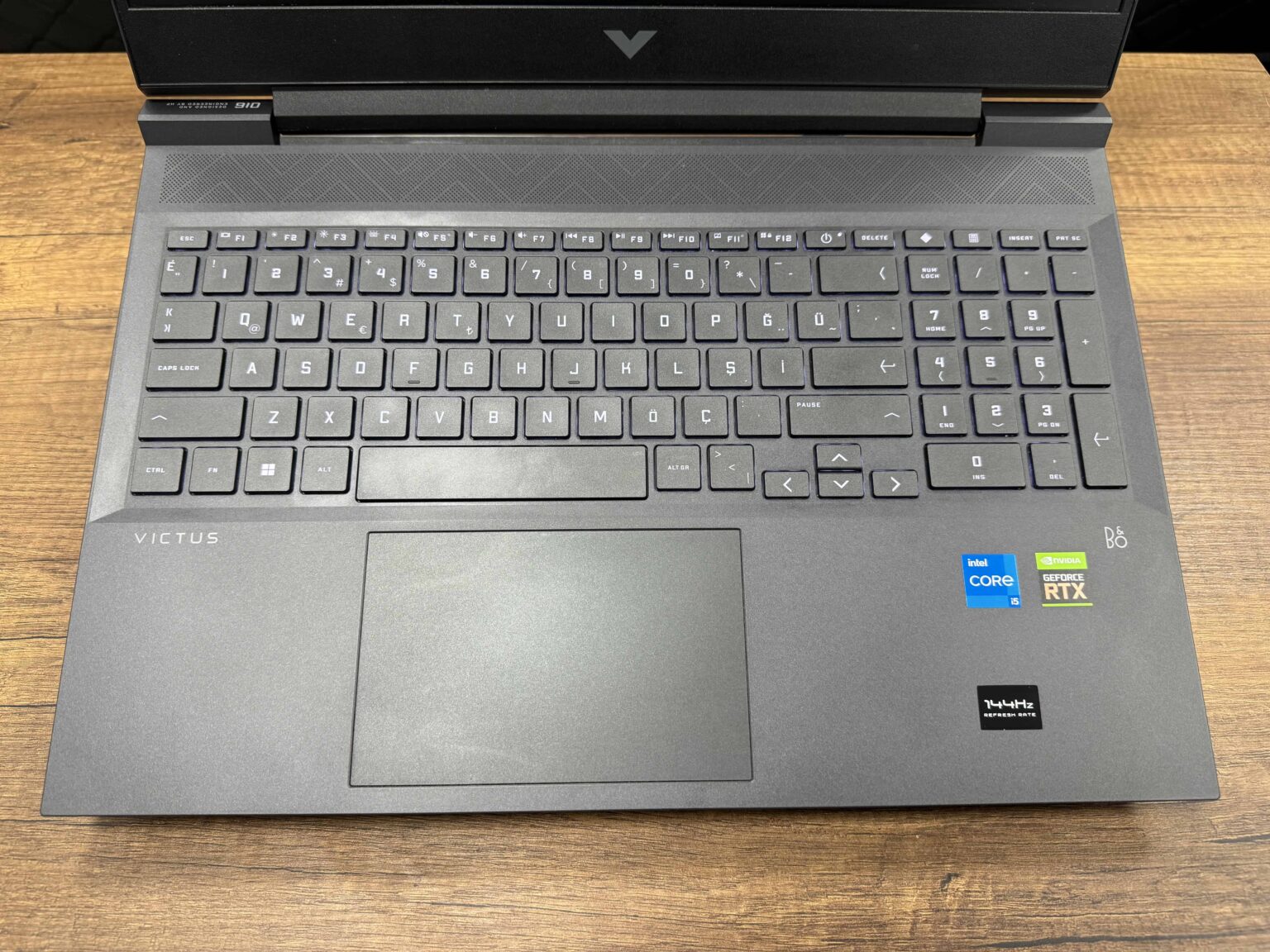 HP Victus 16-D1046NT Intel Core i5 12500H 16GB 512GB RTX3050 W11 16.1" FHD 68P31EA (İKİNCİ EL) - Görsel 3