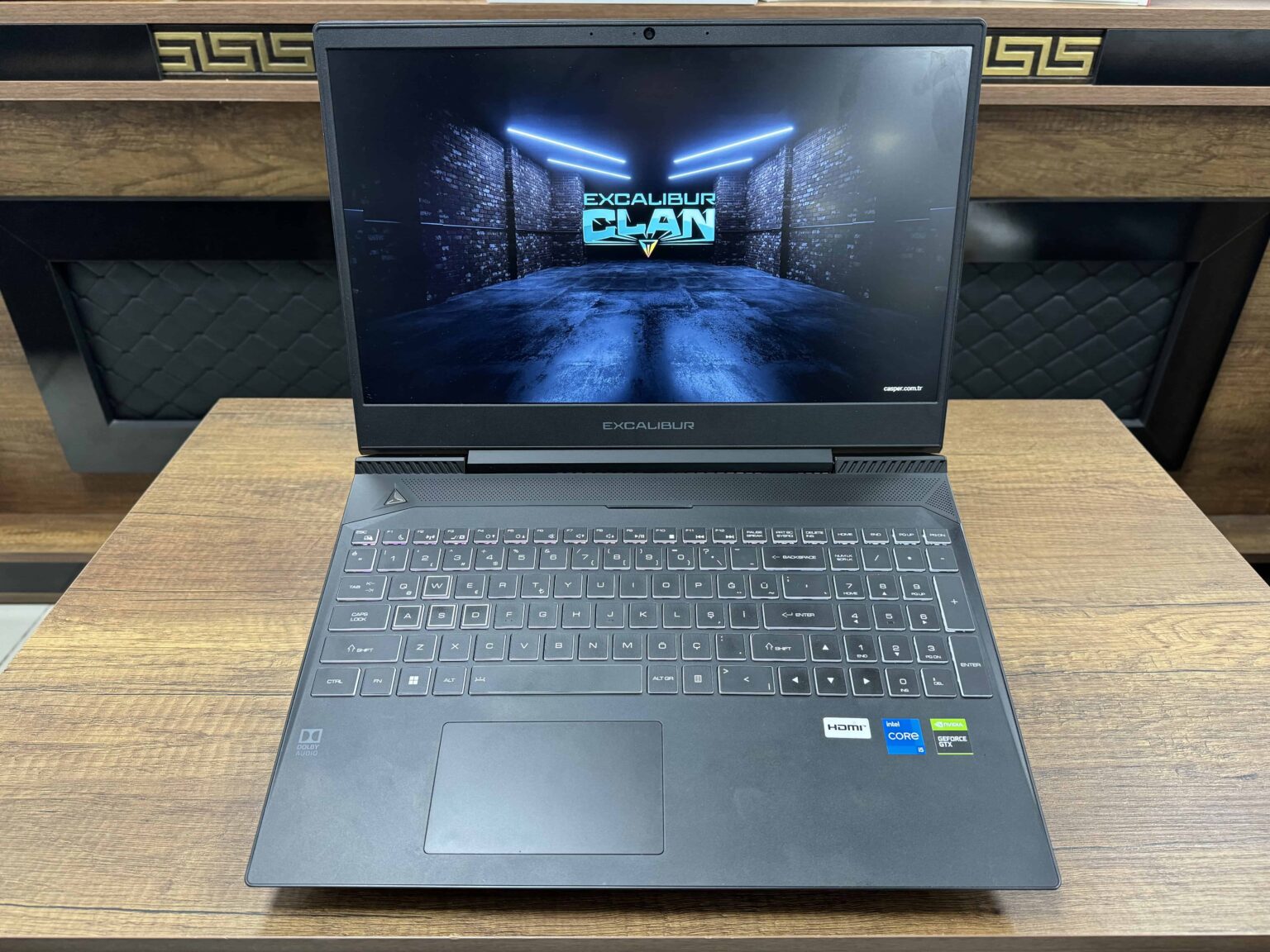 Casper Excalibur G770.1245-8EH0T-B Intel Core i5 12450H 8GB 500GB SSD GTX1650 W11 15.6" FHD (İKİNCİ EL) - Görsel 2
