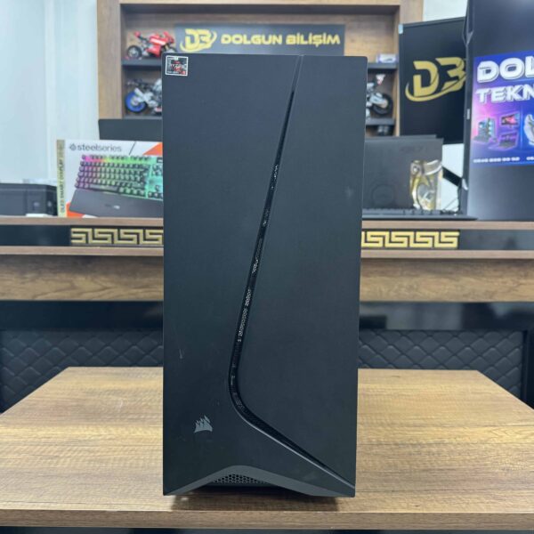 Corsair Kasa AMD Ryzen 5 5500 16GB 512GB SSD GTX1660Ti 6GB B450M 650W (İKİNCİ EL)