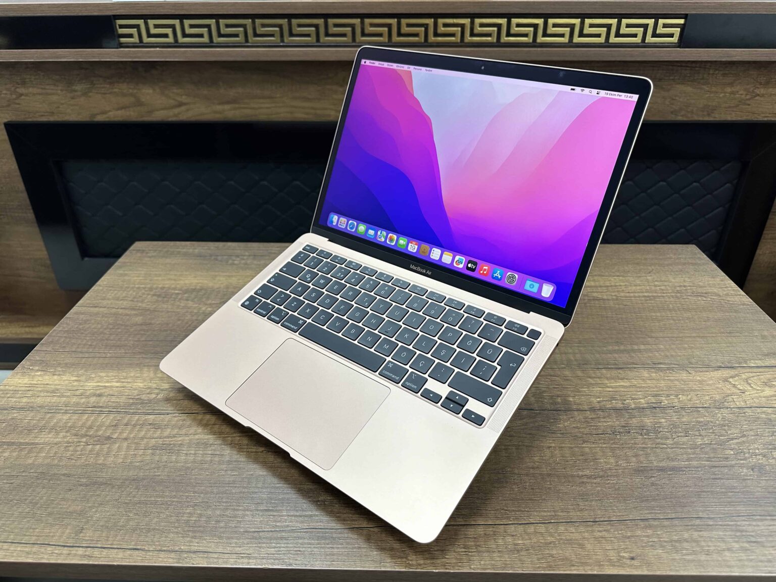 Apple MacBook Air M1 8GB 256GB SSD macOS 13.3" QHD+ Altın MGN63TU/A (İKİNCİ EL) - Görsel 9