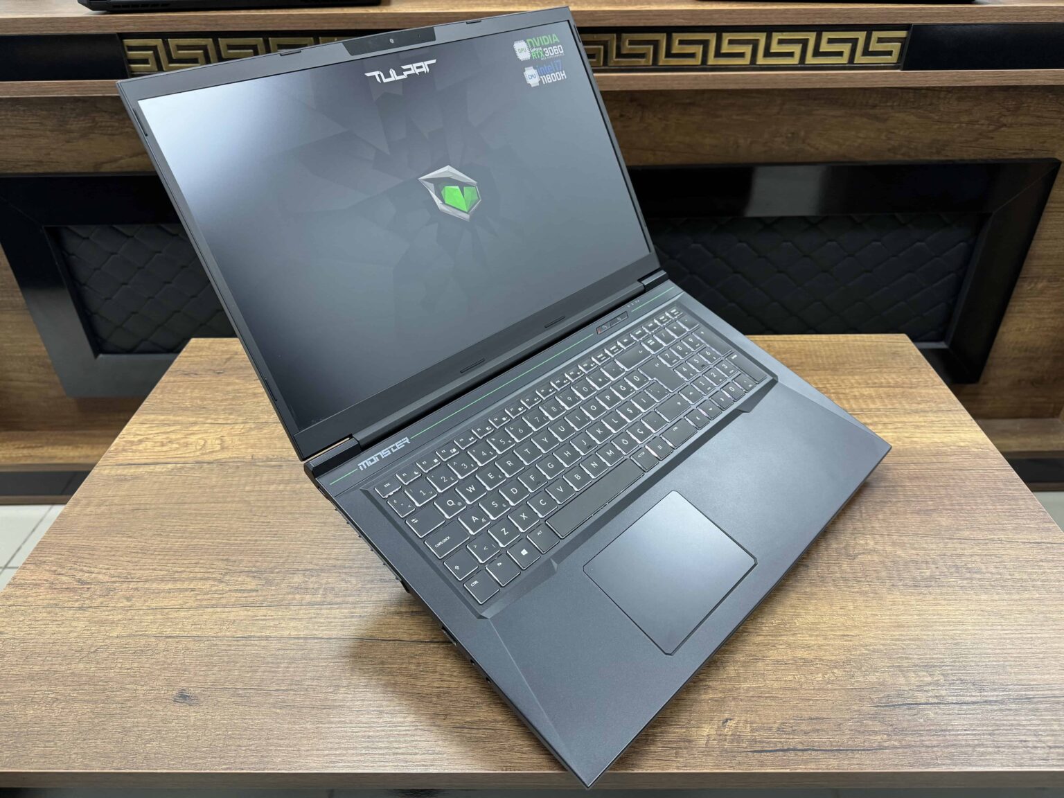 Monster Tulpar T7 V20.4 Intel Core i7 11800H 16GB 500GB SSD RTX3060 17.3" FHD 144Hz (İKİNCİ EL) - Görsel 8