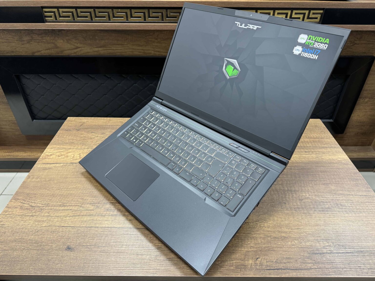 Monster Tulpar T7 V20.4 Intel Core i7 11800H 16GB 500GB SSD RTX3060 17.3" FHD 144Hz (İKİNCİ EL) - Görsel 9