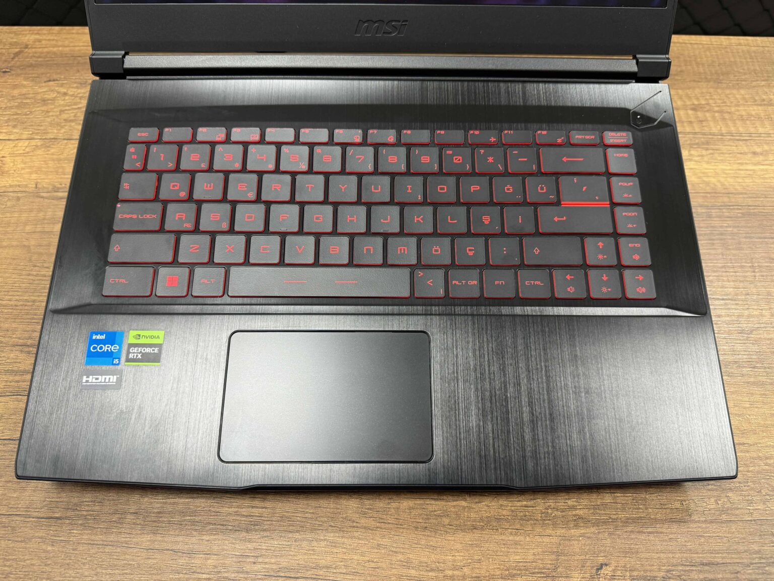 MSI Thin GF63 12UCX-427XTR Intel Core i5 12450H 16GB RAM 1TB SSD RTX2050 15.6" FHD 144Hz - Görsel 3