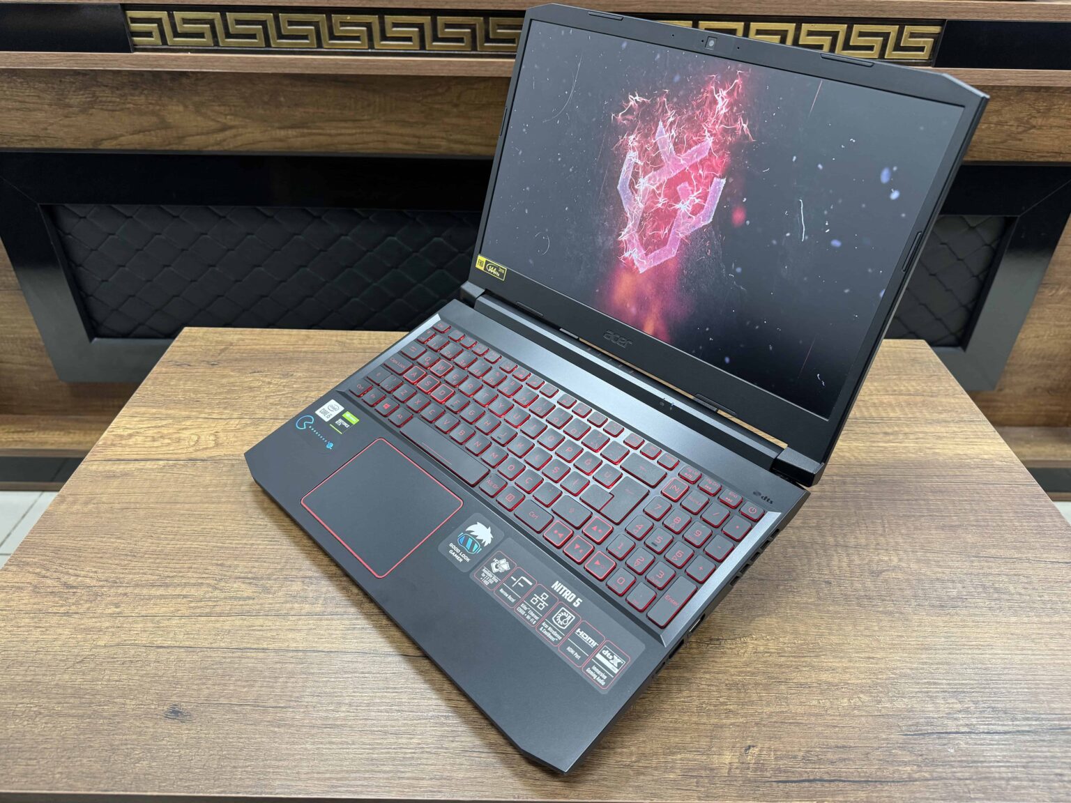 Acer Nitro 5 AN515-55-508R Intel Core i5 10300H 16GB 256GB SSD GTX1650Ti 15.6" FHD W10 144Hz NH.Q7JEY.007 (İKİNCİ EL) - Görsel 9