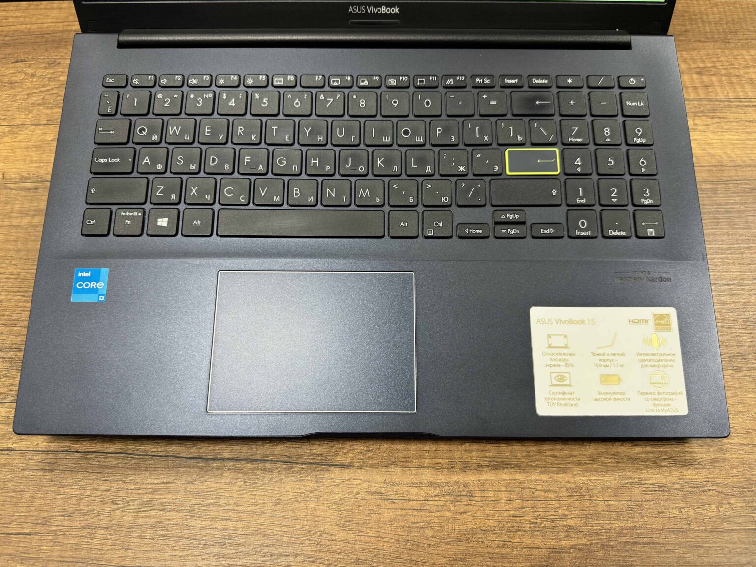 ASUS VivoBook 15 X513EA-BQ1608T Intel Core i3 1115G4 8GB 256GB SSD 15.6" FHD W10 (İKİNCİ EL) - Görsel 3