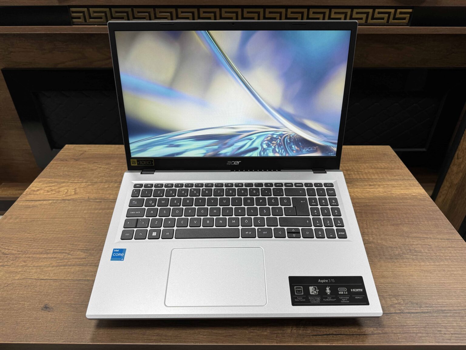 Acer Aspire 3 A315-510P-32P0 Intel Core i3 N305 4GB 128GB SSD 15.6" FHD W11 NX.KDHEY.002 (İKİNCİ EL) - Görsel 2
