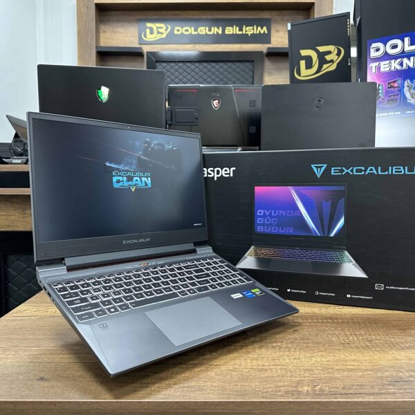 Casper Excalibur G870.1245-DXB0X-B Intel Core i5 12450H 32GB 2TB SSD RTX4060 15.6" 144Hz FHD (İKİNCİ EL)