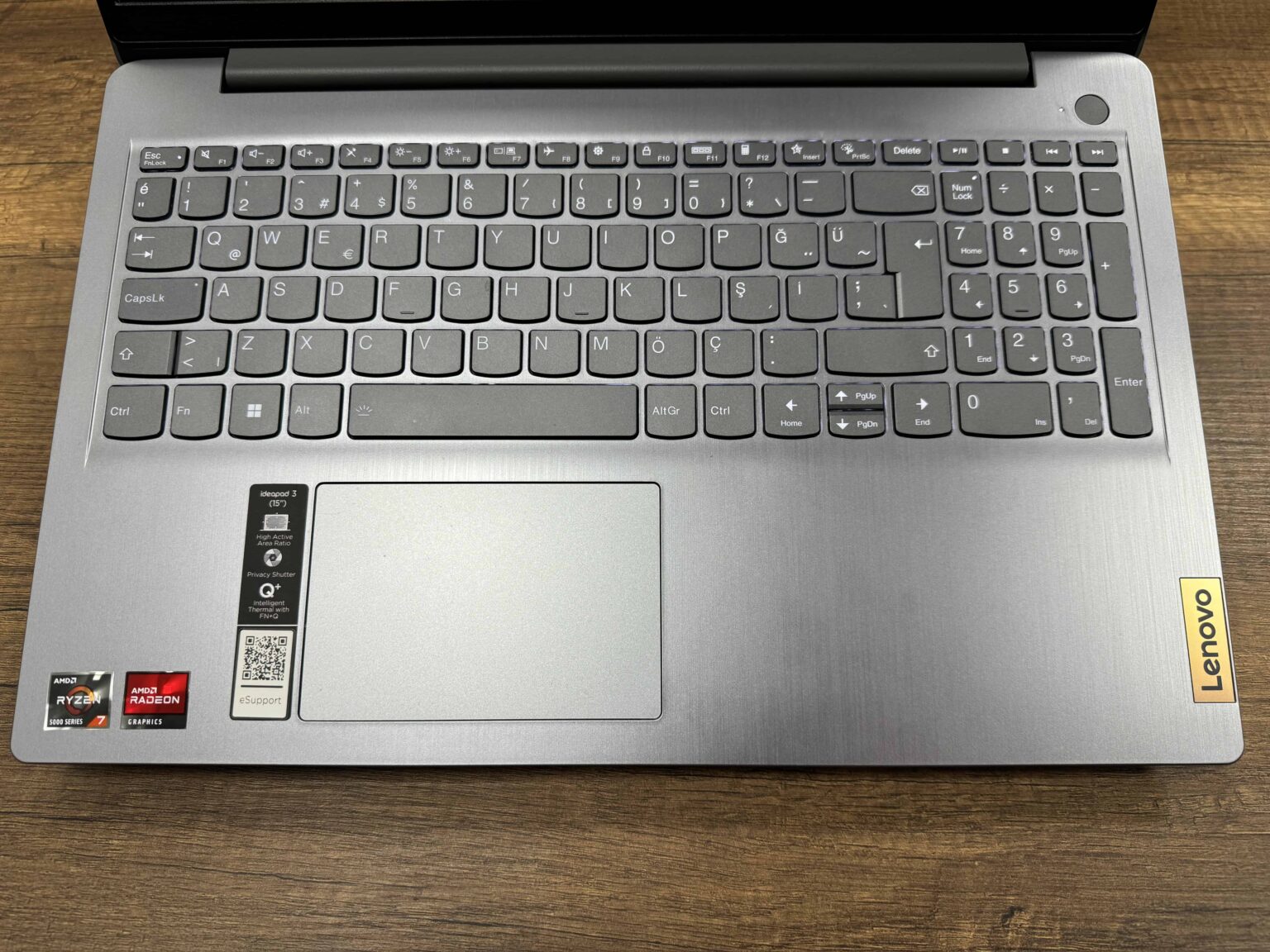 Lenovo Ideapad 3 15ALC6 AMD Ryzen 7 5700U 8GB 512GB SSD W11 15.6" FHD 82KU01YHTX (İKİNCİ EL) - Görsel 3