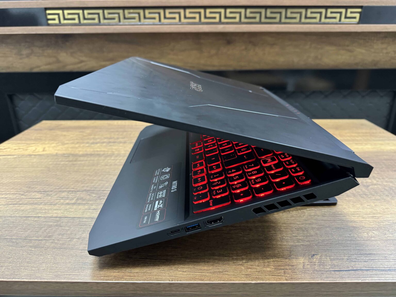 Acer Nitro 5 AN515-57-78GU Intel Core i7 11800H 8GB 512GB SSD RTX3050Ti 15.6" FHD 144Hz NH.QESEY.005 (İKİNCİ EL) - Görsel 7