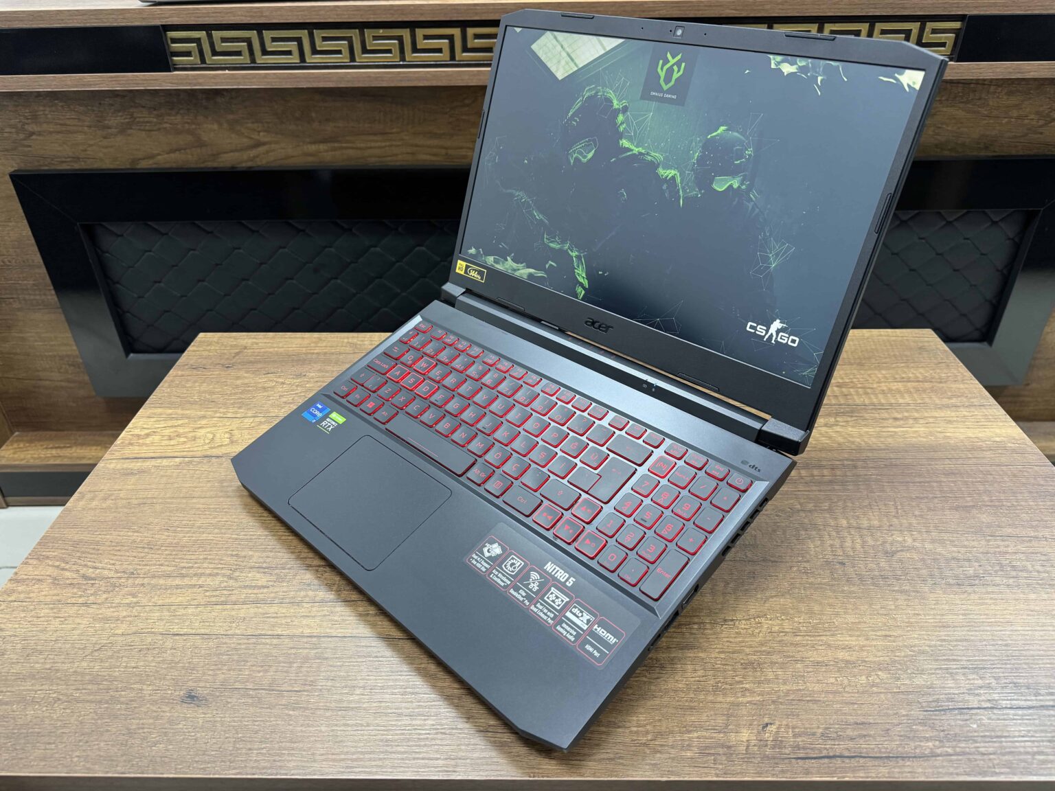Acer Nitro 5 AN515-57-78GU Intel Core i7 11800H 8GB 512GB SSD RTX3050Ti 15.6" FHD 144Hz NH.QESEY.005 (İKİNCİ EL) - Görsel 9