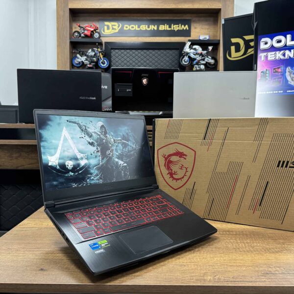 MSI Thin GF63 11UC-617XTR Intel Core i5 11400H 8GB 512GB SSD RTX3050 15.6" FHD (İKİNCİ EL)