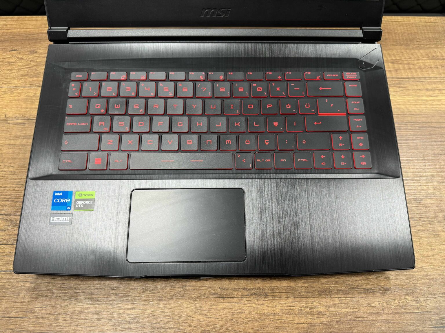 MSI Thin GF63 11UC-617XTR Intel Core i5 11400H 8GB 512GB SSD RTX3050 15.6" FHD (İKİNCİ EL) - Görsel 3