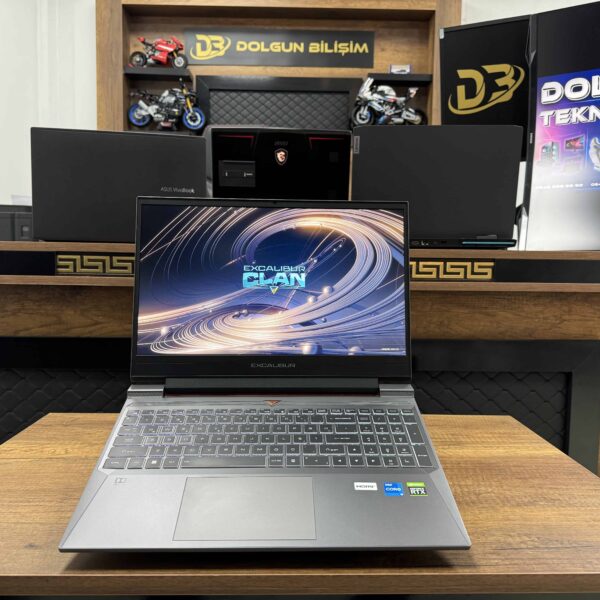 Casper Excalibur G870.1245-BV60P-B Intel Core i5 12450H 16GB 512GB SSD RTX3060 15.6" FHD W11 144Hz (İKİNCİ EL)