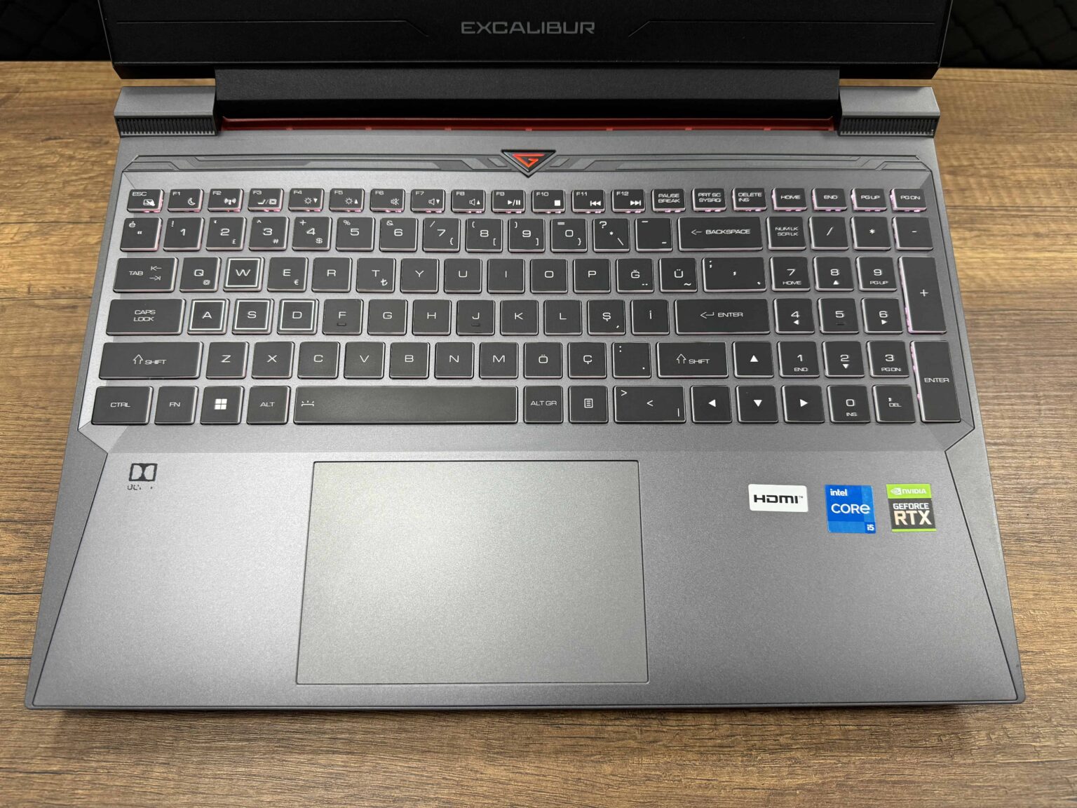 Casper Excalibur G870.1245-BV60P-B Intel Core i5 12450H 16GB 512GB SSD RTX3060 15.6" FHD W11 144Hz (İKİNCİ EL) - Görsel 3