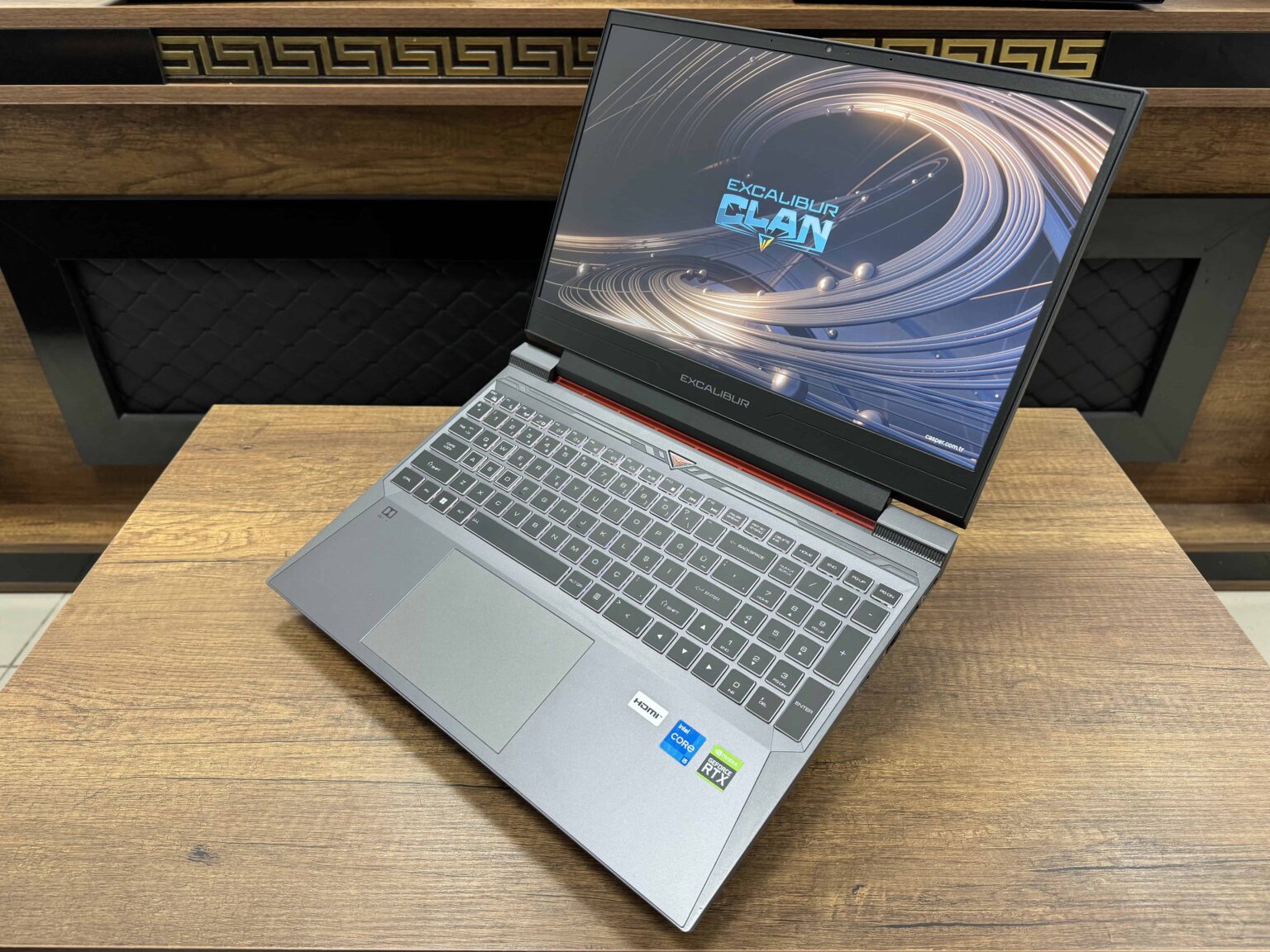 Casper Excalibur G870.1245-BV60P-B Intel Core i5 12450H 16GB 512GB SSD RTX3060 15.6" FHD W11 144Hz (İKİNCİ EL) - Görsel 9