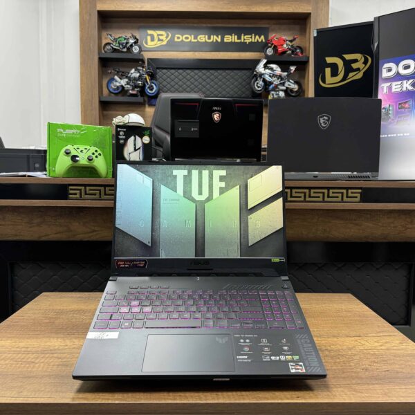 Asus TUF Gaming A15 FA507NU-LP030W AMD Ryzen 7 7735HS 16GB 512GB SSD RTX4050 15.6" W11 FHD 144Hz (İKİNCİ EL)