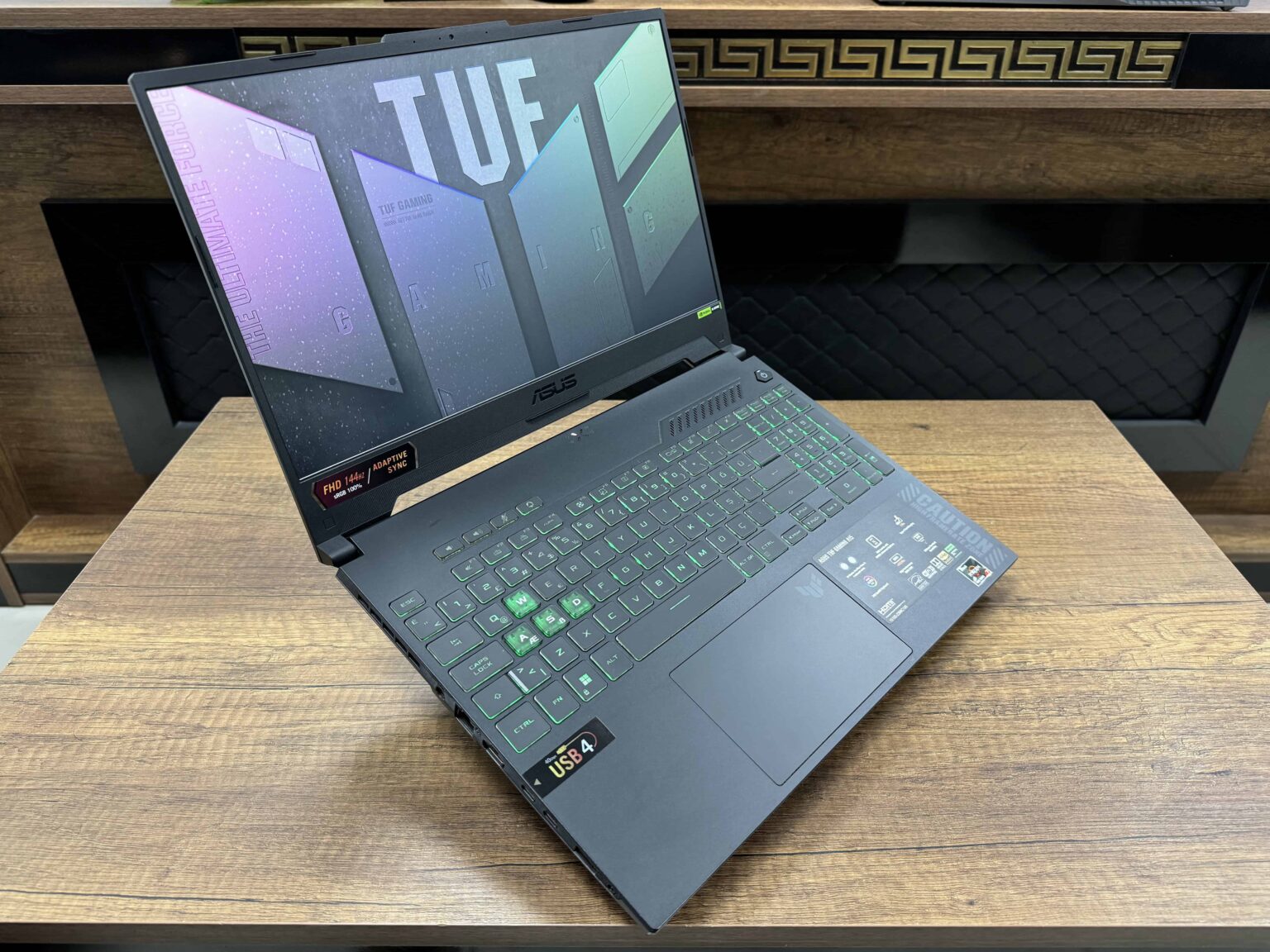 Asus TUF Gaming A15 FA507NU-LP030W AMD Ryzen 7 7735HS 16GB 512GB SSD RTX4050 15.6" W11 FHD 144Hz (İKİNCİ EL) - Görsel 8