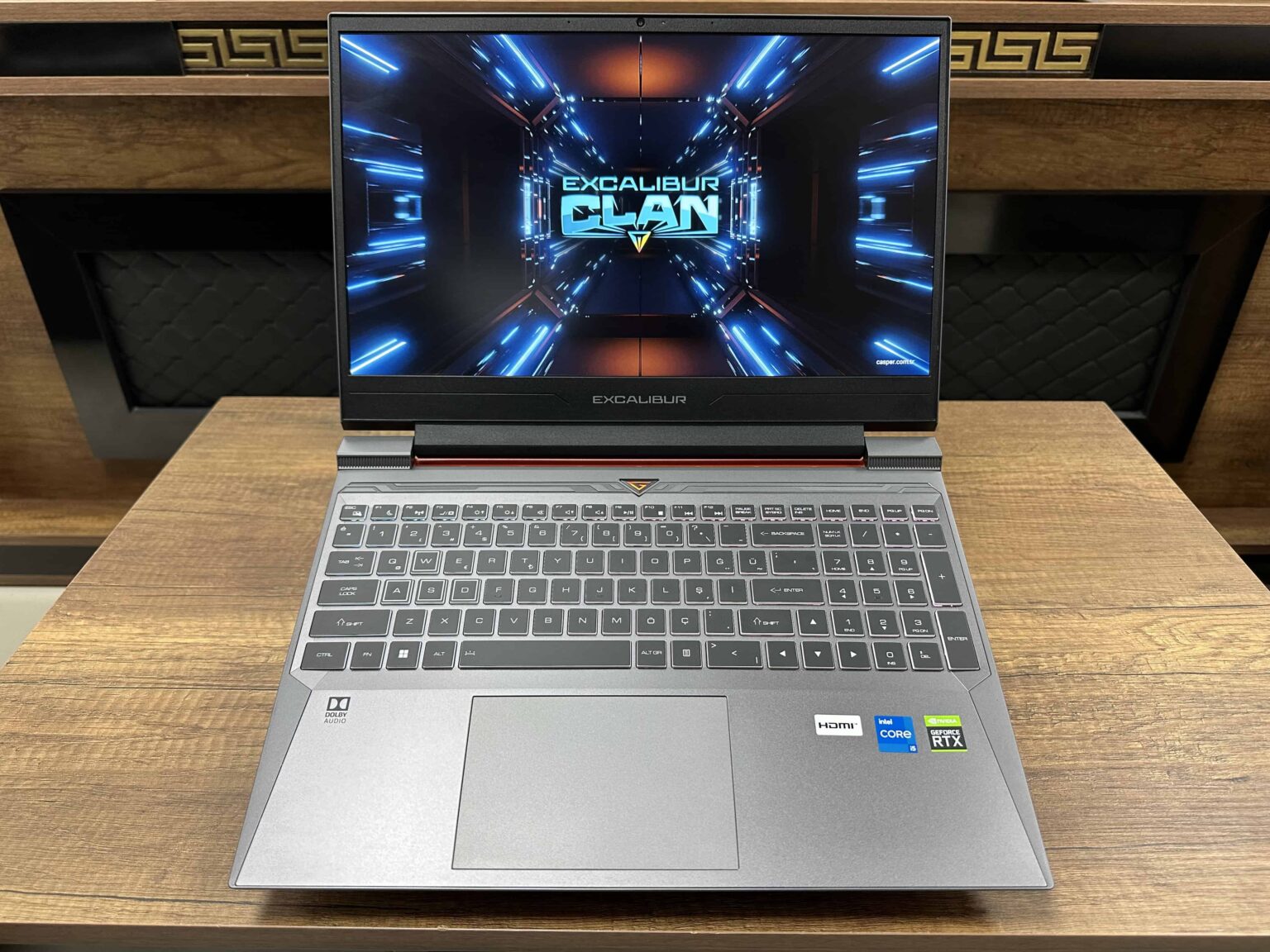 Casper Excalibur G870.1245-BV60P-B Intel Core i5 12450H 16GB 512GB SSD RTX3060 15.6" W11 144Hz FHD (İKİNCİ EL) - Görsel 2
