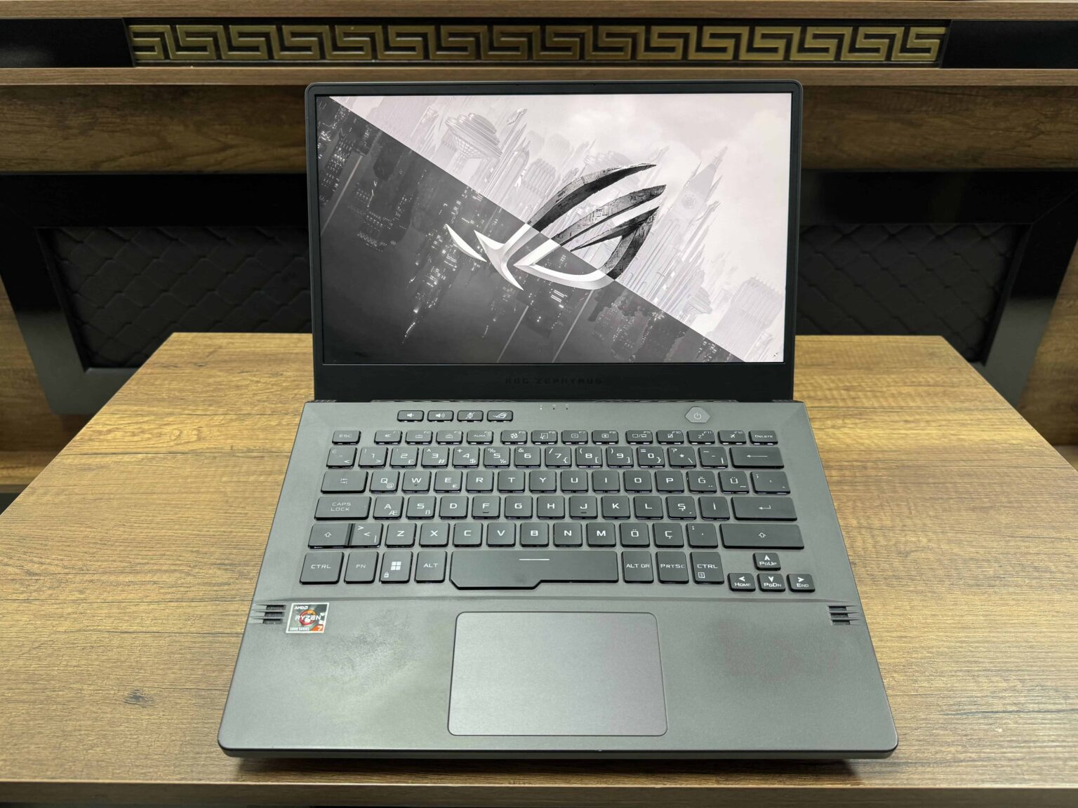 Asus ROG Zephyrus G14 GA401QC-BM206 AMD Ryzen 7 5800HS 24GB 1TB SSD RTX3050 14" FHD (İKİNCİ EL) - Görsel 2