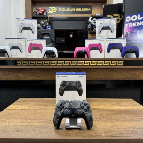 Sony Playstation 5 Dualsense Controller PS5 Kol Gri Kamuflaj (Sony Eurasia Garantili)