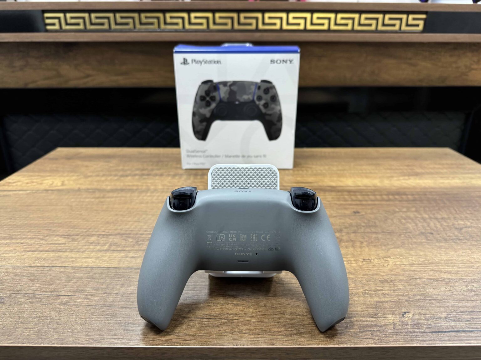 Sony Playstation 5 Dualsense Controller PS5 Kol Gri Kamuflaj (Sony Eurasia Garantili) - Görsel 3
